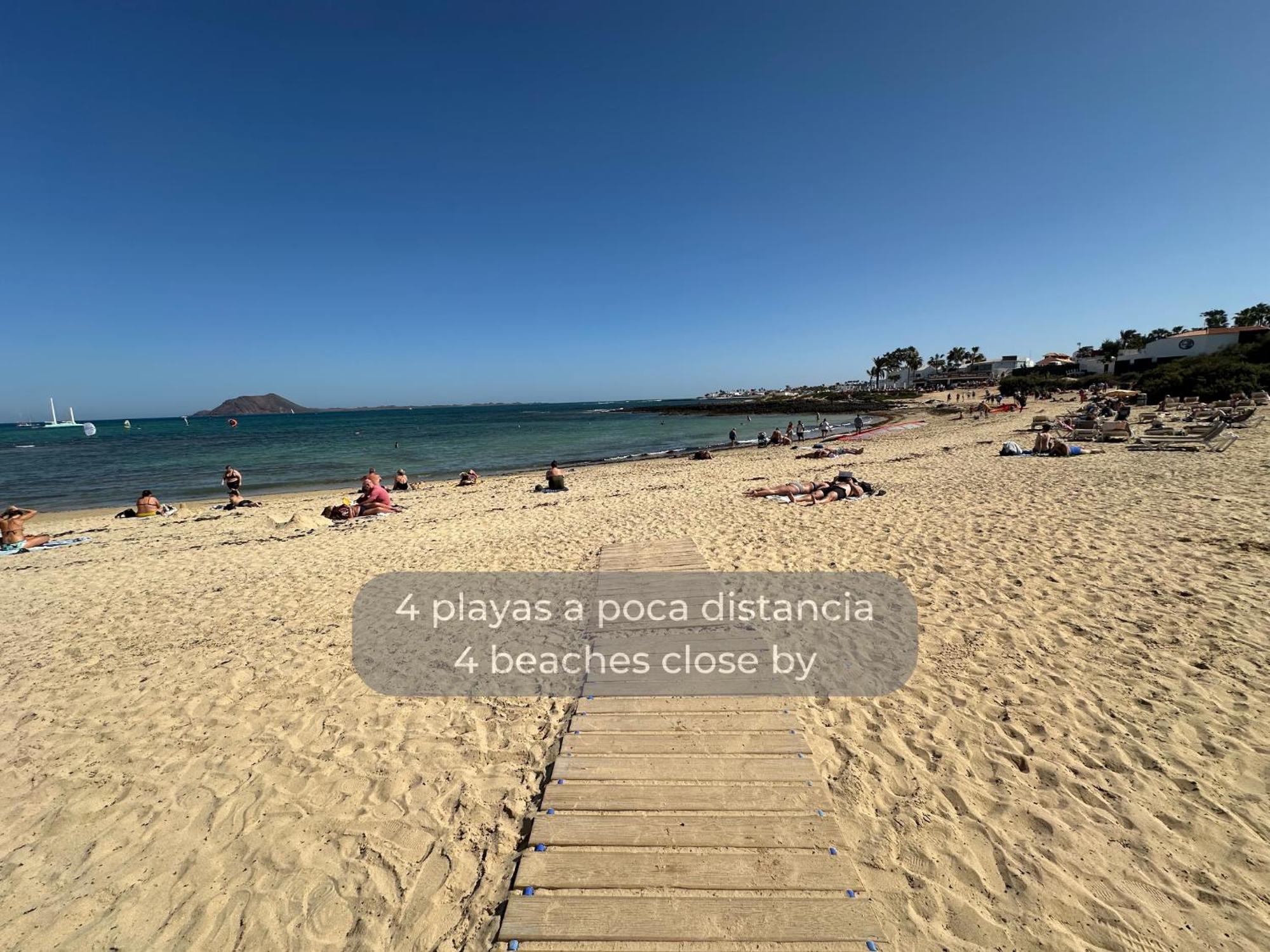 Fresh Lemonade Con Piscina, Ac, Doble Terraza, Cocina Completa Y Parking Daire Corralejo Dış mekan fotoğraf